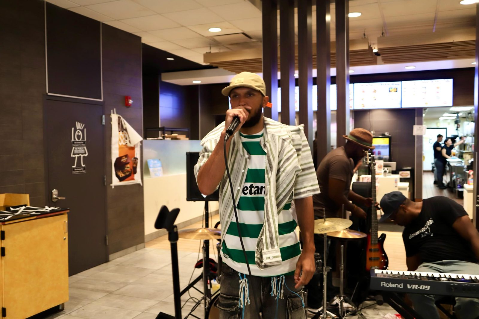 Performer at Burgers & Beats